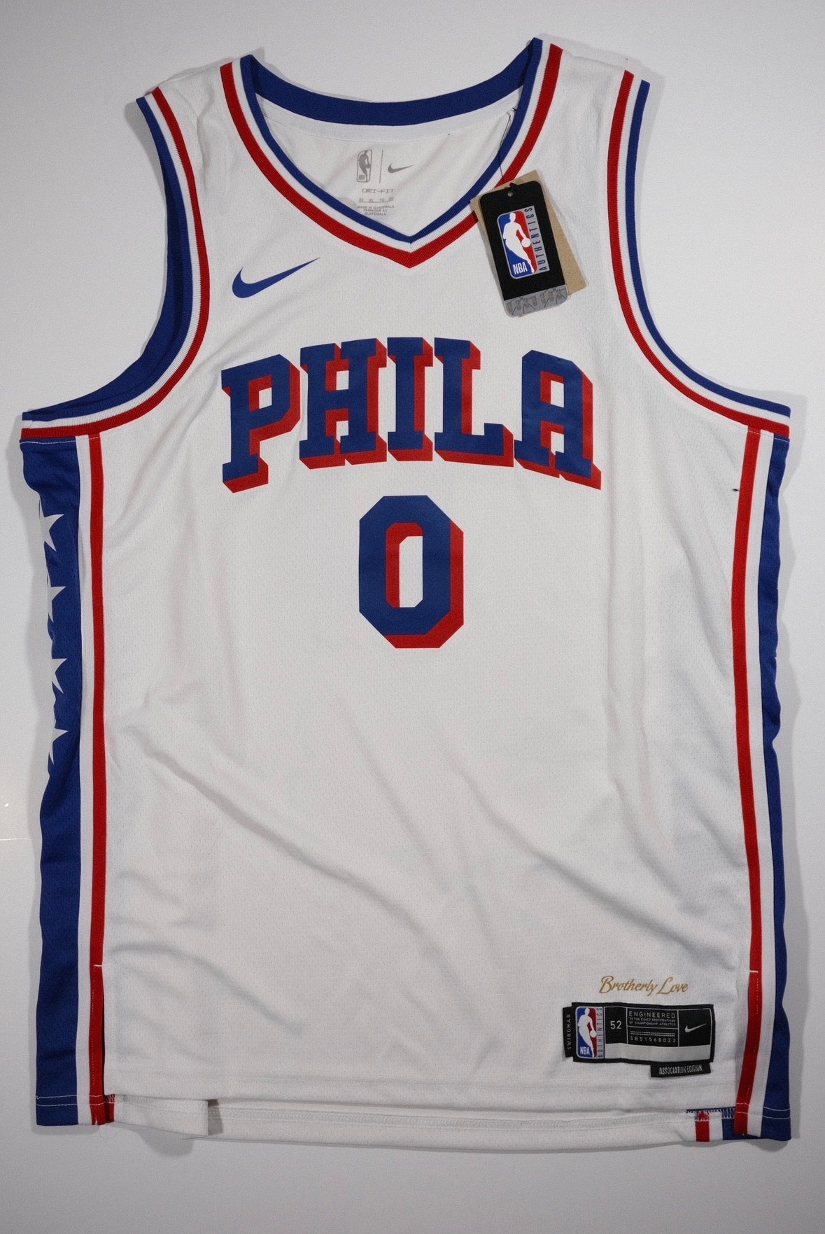 Tyrese Maxey Signed Philadelphia 76ers Nike Authentic Jersey (Fanatics)