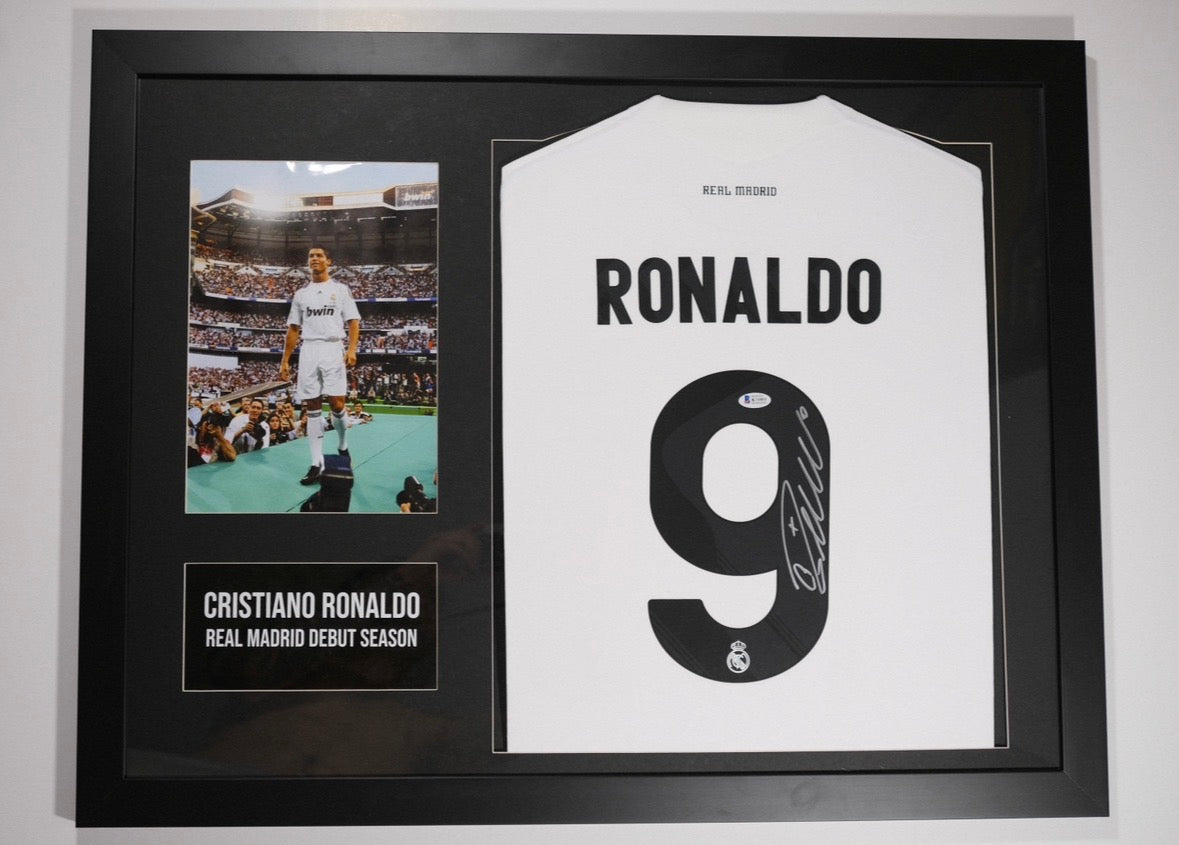 Cristiano Ronaldo Signed Real Madrid Authentic Adidas Jersey (Beckett Witnessed)