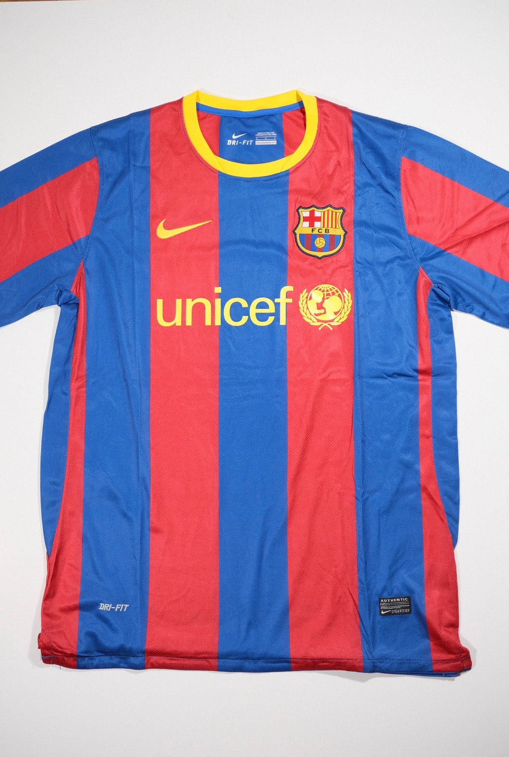 David Villa Signed FC Barcelona Nike Authentic Jersey