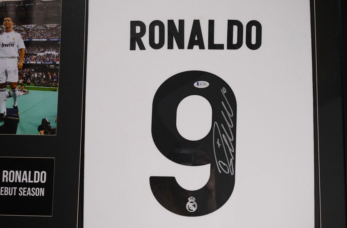Cristiano Ronaldo Signed Real Madrid Authentic Adidas Jersey (Beckett Witnessed)