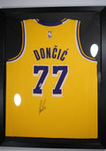 Luka Doncic Signed Los Angeles Lakers Authentic Jersey (PSA)
