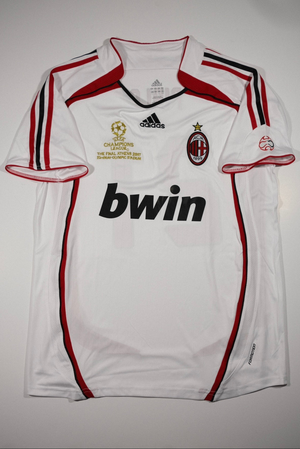 Andrea Pirlo Signed AC Milan Adidas Authentic Jersey (Beckett)