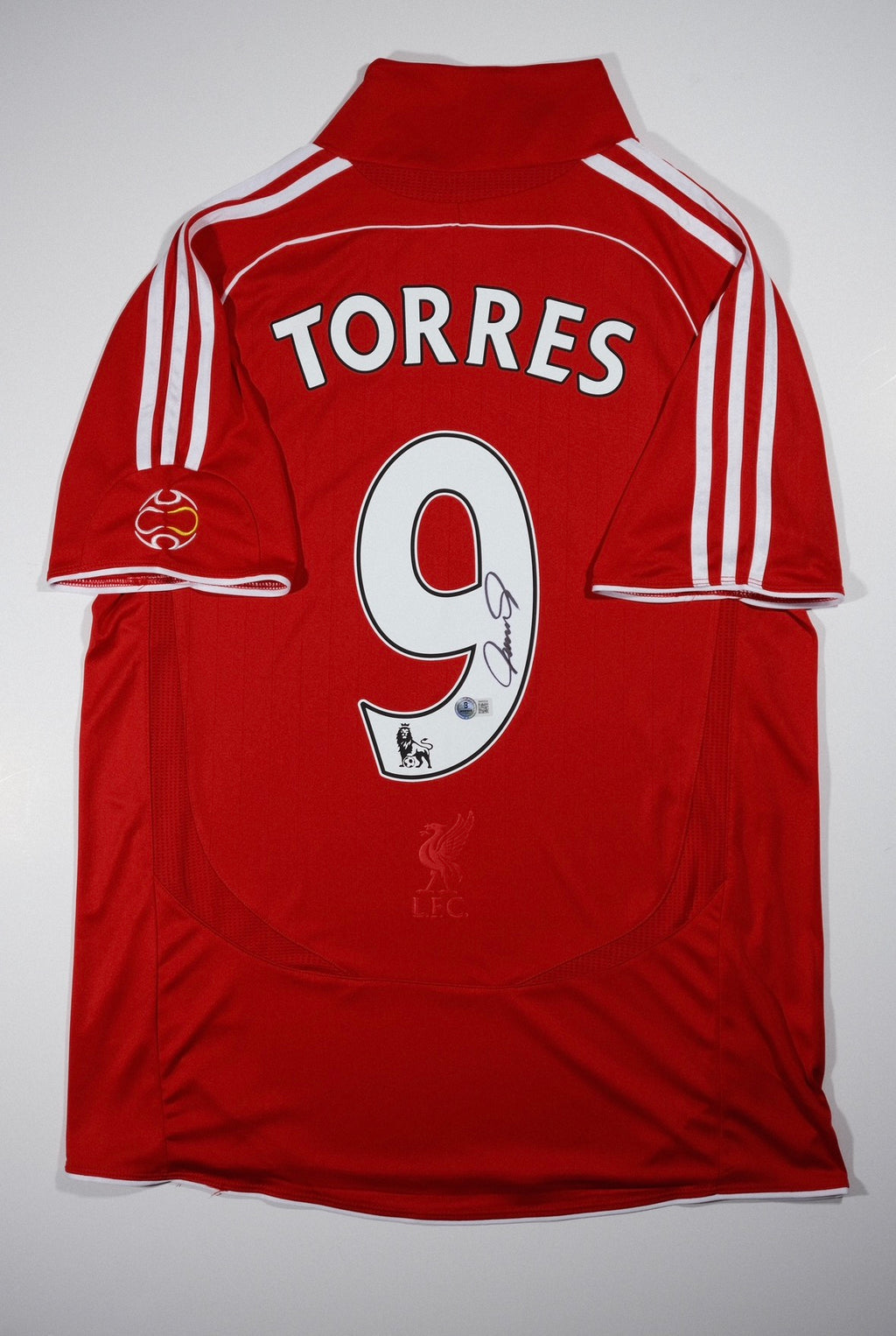 Fernando Torres Signed Liverpool F.C. Authentic Jersey (Beckett)