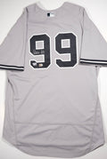 Aaron Judge Signed New York Yankees Nike Authentic Gray Road Jersey #99 (Fanatics)